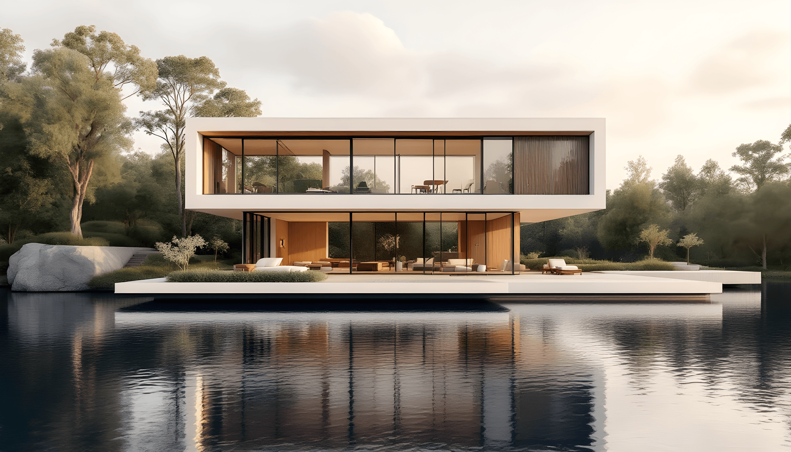 Modern building